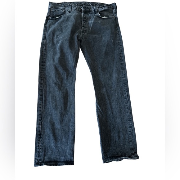 5 Men’s Levi’s 501 black 38x32 like New. FREE bracelet - Picture 3 of 5